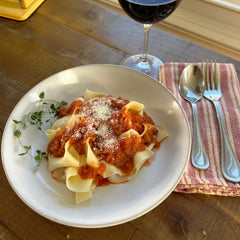 NEW! Pappardelle Bolognese-Style