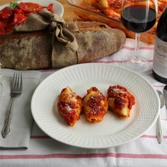 Stuffed Shells with Tomato Sauce