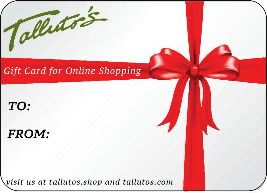 Talluto's Online Gift Card | Talluto's Pasta