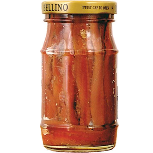 Bellino Anchovy fillet, jar - 4.25 oz.