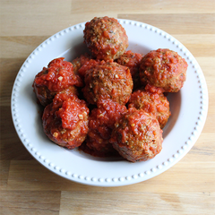 Talluto's Famous Italian Style Meatballs - 10 meatballs in Tomato Sauce