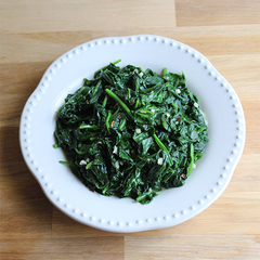 Italian Style Cooked Spinach